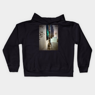 Graffiti Street SoHo NYC Kids Hoodie